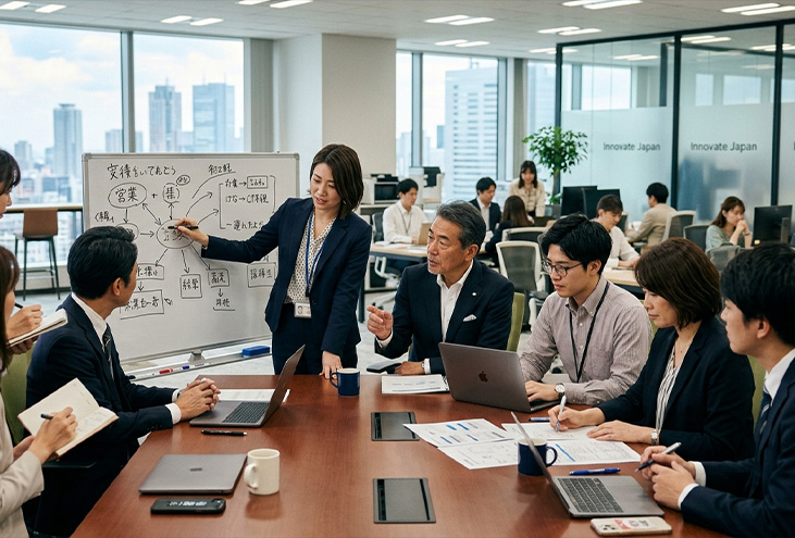 Shintatsu team at work